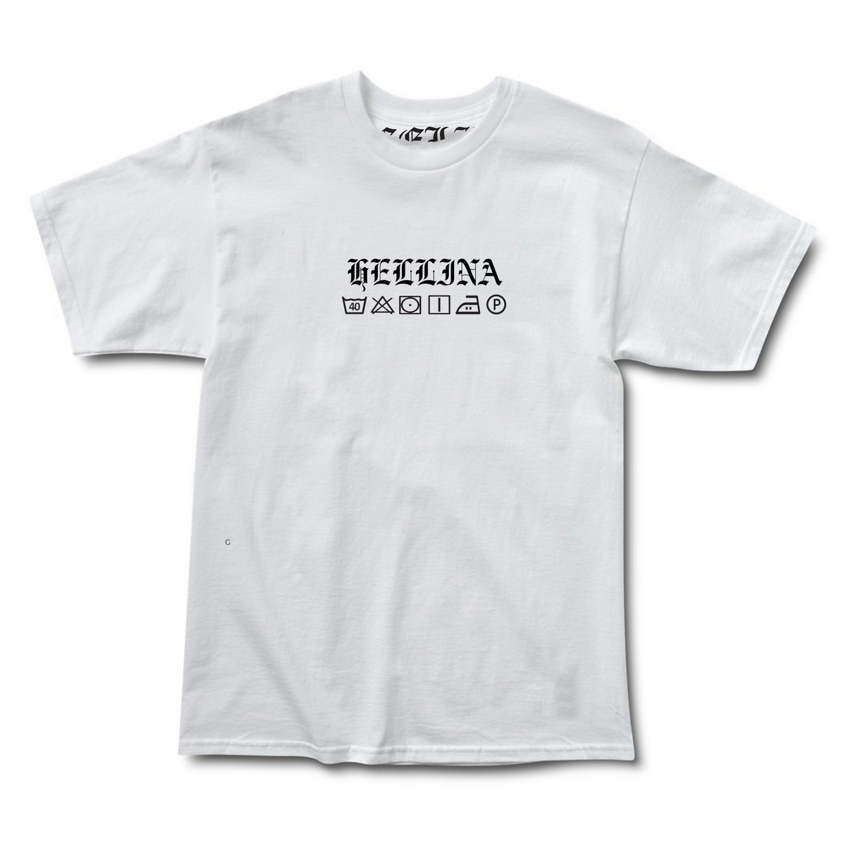 LABEL T-SHIRT BLACK/WHITE