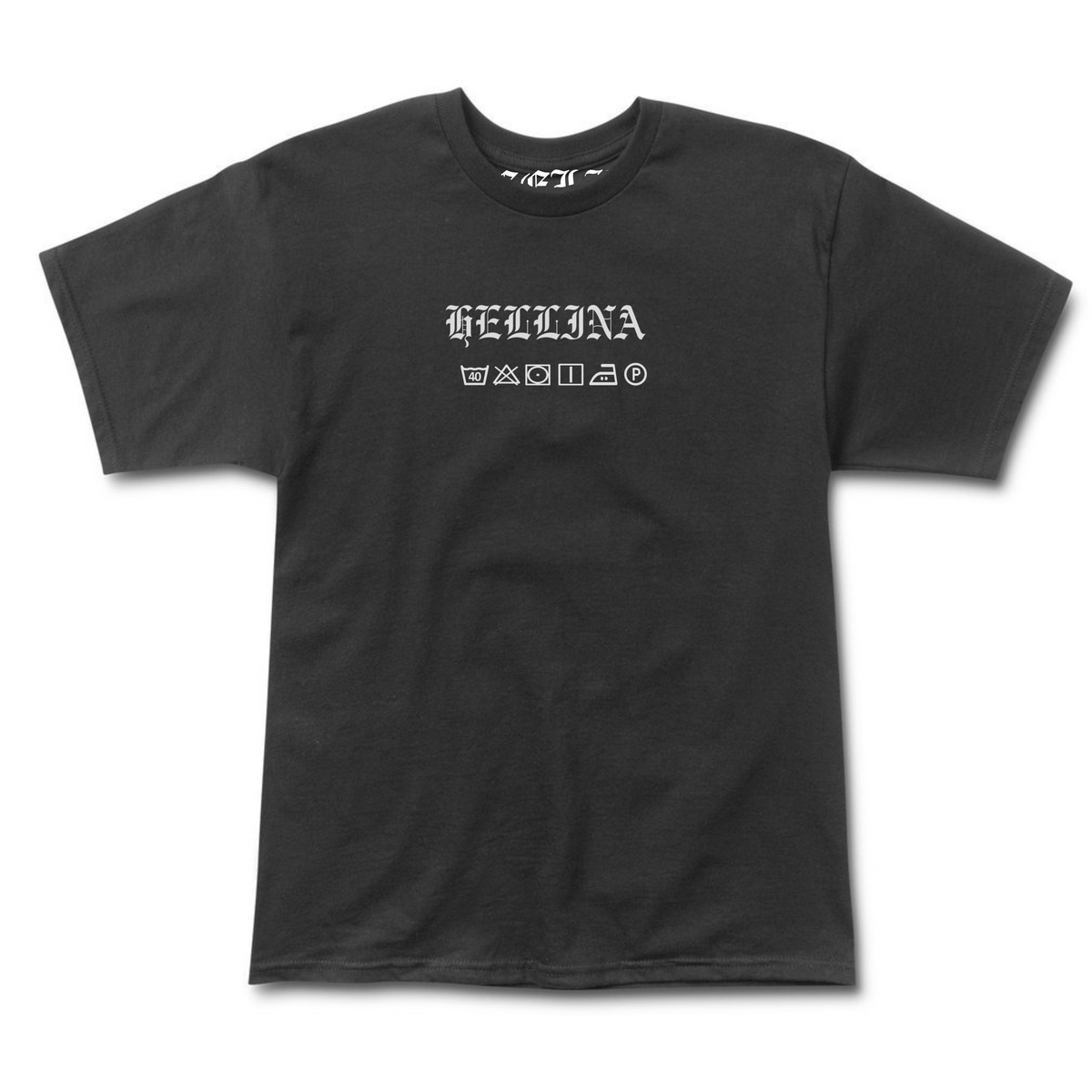 LABEL T-SHIRT BLACK/WHITE